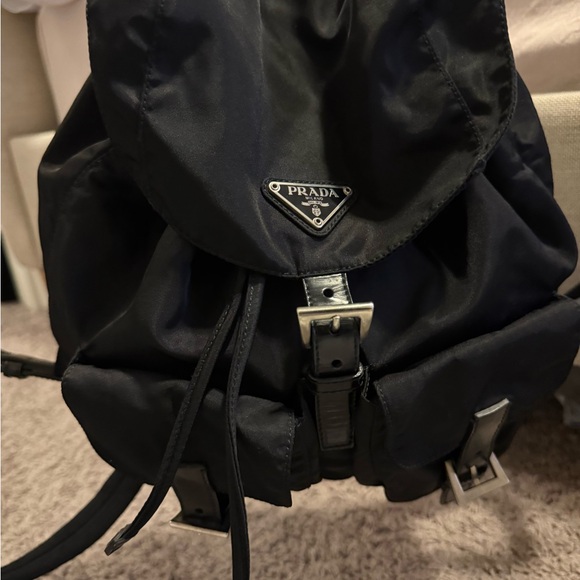 Prada Classic Black Men's Backpack - Picture 1 of 8